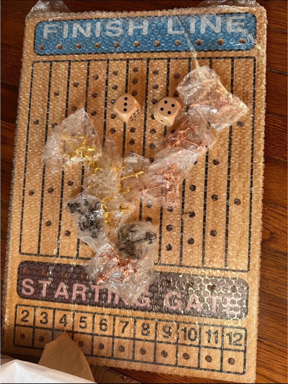 Wooden Horse Racing Game- NEW